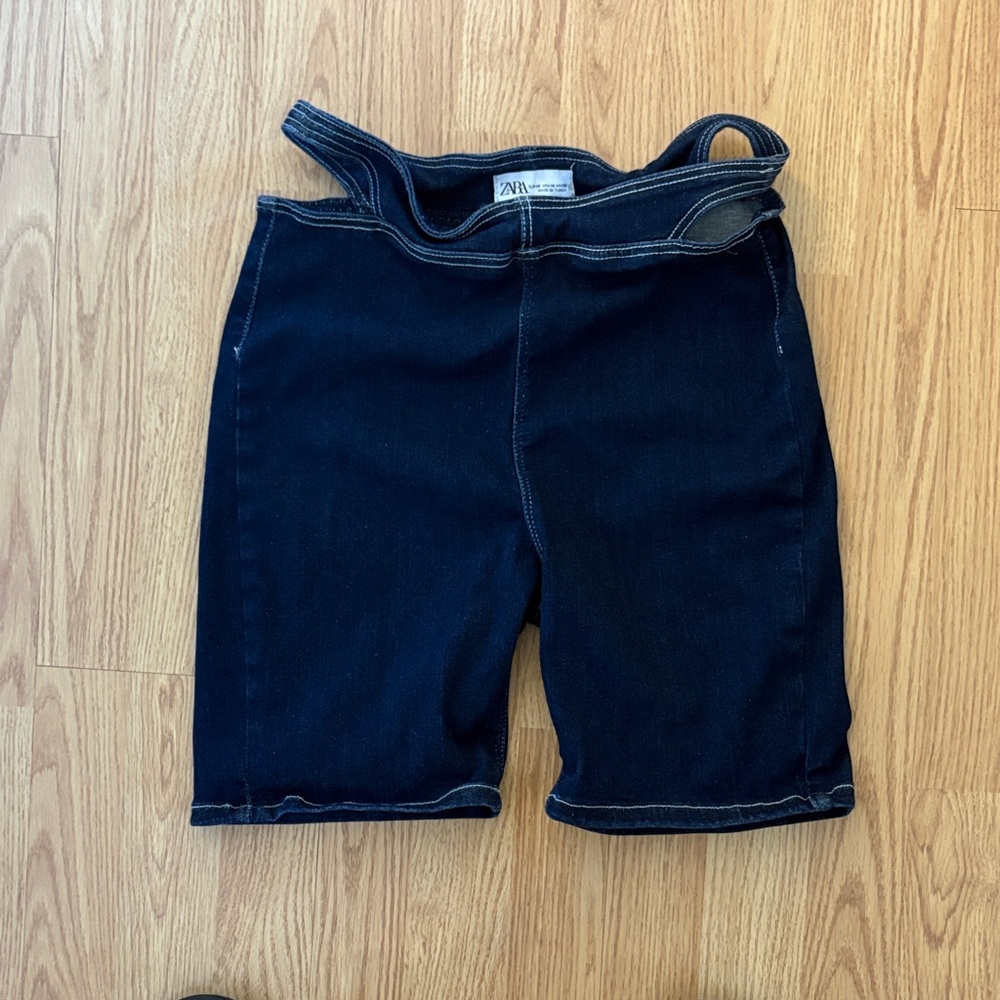Zara Dark Blue Women's Shorts